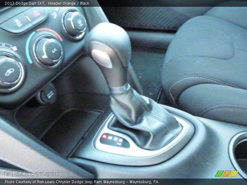Header Orange / Black 2013 Dodge Dart SXT