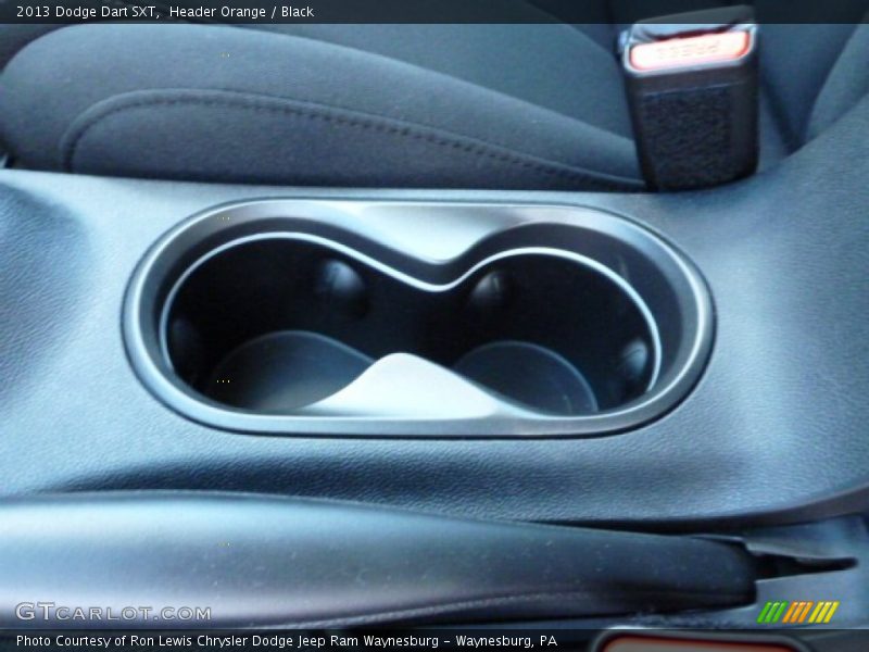 Header Orange / Black 2013 Dodge Dart SXT