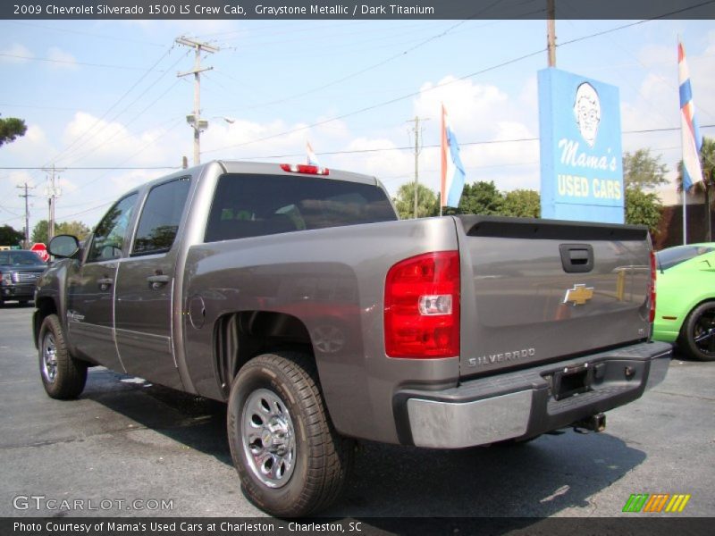 Graystone Metallic / Dark Titanium 2009 Chevrolet Silverado 1500 LS Crew Cab