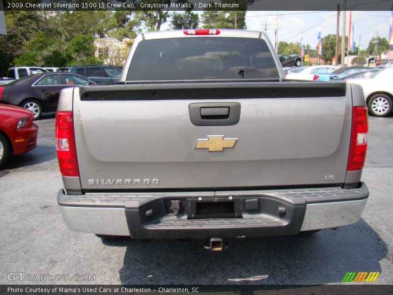 Graystone Metallic / Dark Titanium 2009 Chevrolet Silverado 1500 LS Crew Cab