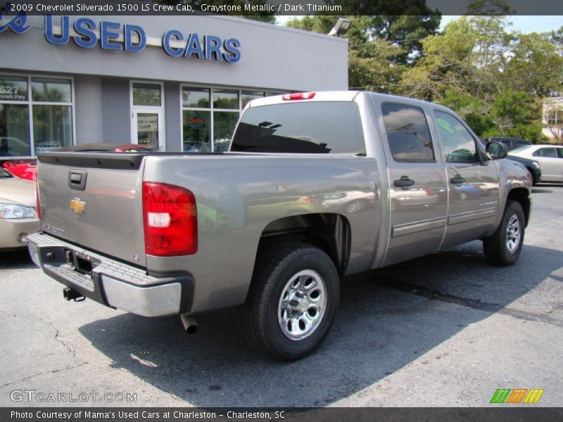 Graystone Metallic / Dark Titanium 2009 Chevrolet Silverado 1500 LS Crew Cab