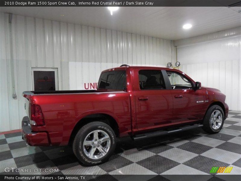 Inferno Red Crystal Pearl / Dark Slate Gray 2010 Dodge Ram 1500 Sport Crew Cab