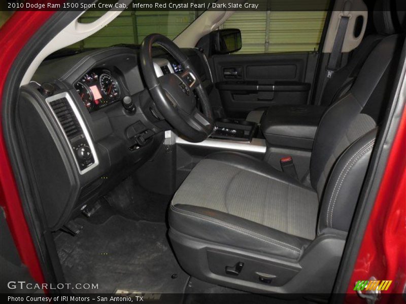 Inferno Red Crystal Pearl / Dark Slate Gray 2010 Dodge Ram 1500 Sport Crew Cab