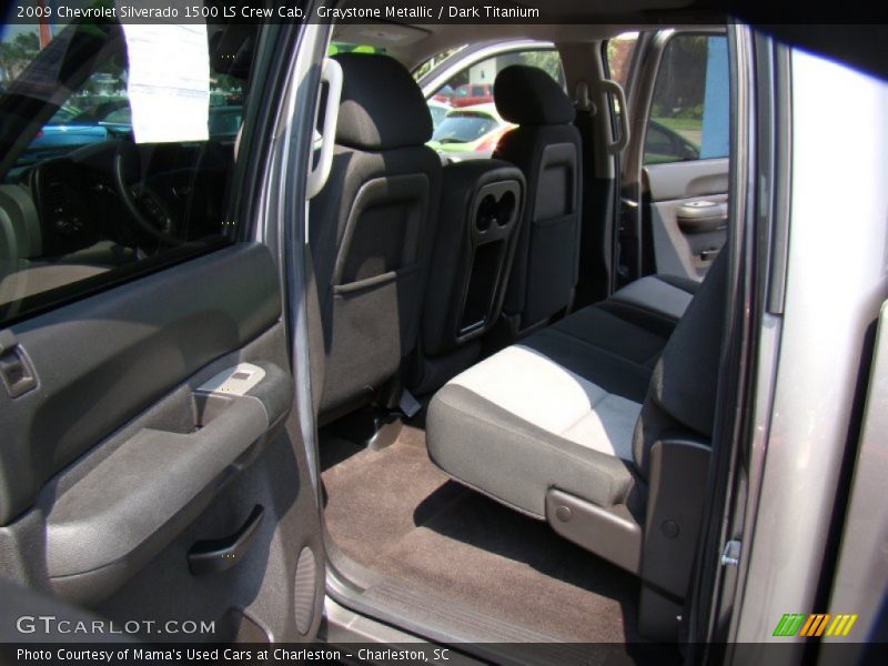 Graystone Metallic / Dark Titanium 2009 Chevrolet Silverado 1500 LS Crew Cab