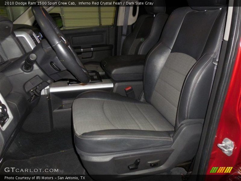Inferno Red Crystal Pearl / Dark Slate Gray 2010 Dodge Ram 1500 Sport Crew Cab