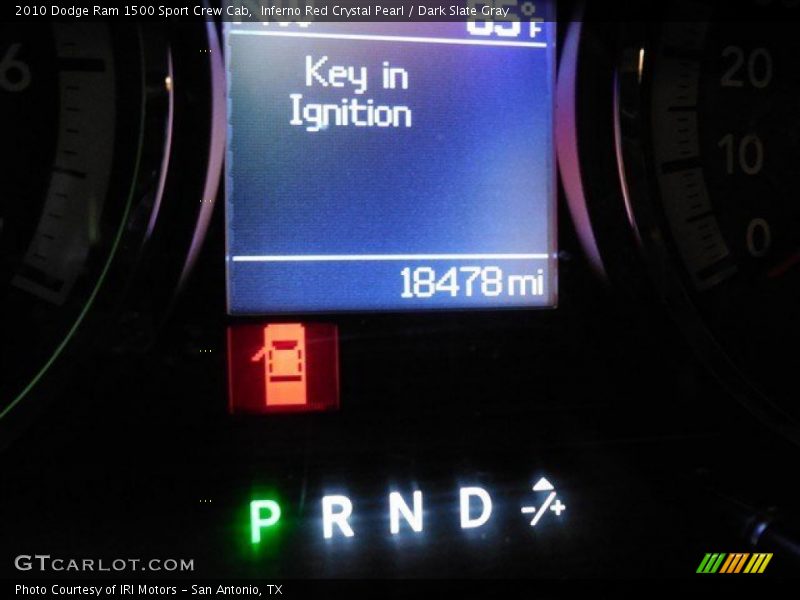 Inferno Red Crystal Pearl / Dark Slate Gray 2010 Dodge Ram 1500 Sport Crew Cab