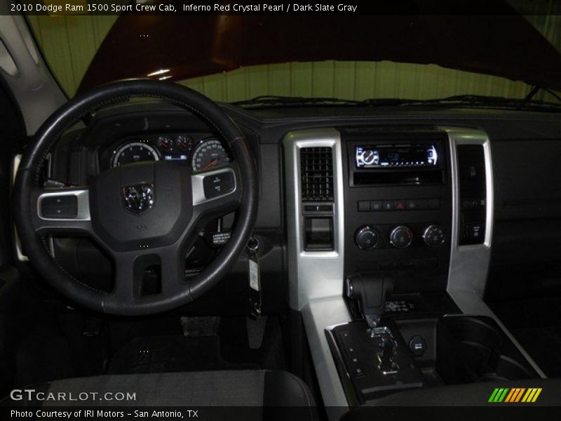 Inferno Red Crystal Pearl / Dark Slate Gray 2010 Dodge Ram 1500 Sport Crew Cab