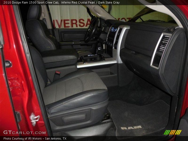 Inferno Red Crystal Pearl / Dark Slate Gray 2010 Dodge Ram 1500 Sport Crew Cab