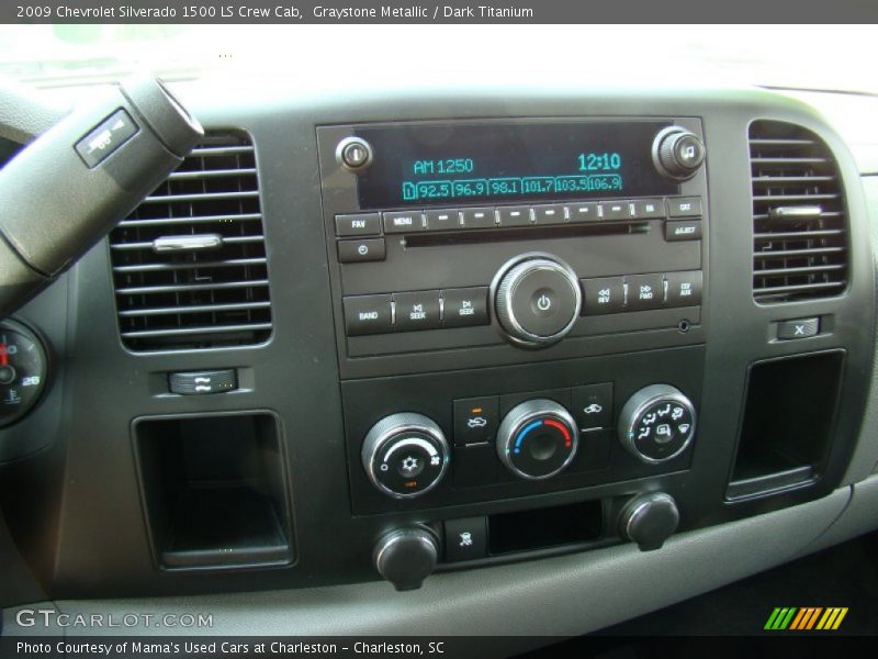 Graystone Metallic / Dark Titanium 2009 Chevrolet Silverado 1500 LS Crew Cab