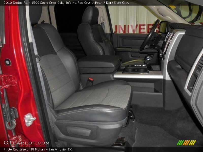 Inferno Red Crystal Pearl / Dark Slate Gray 2010 Dodge Ram 1500 Sport Crew Cab