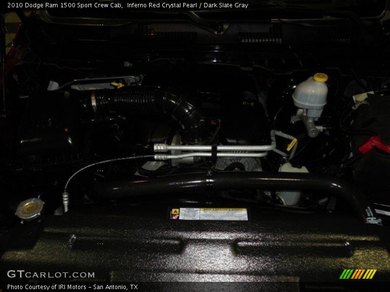 Inferno Red Crystal Pearl / Dark Slate Gray 2010 Dodge Ram 1500 Sport Crew Cab