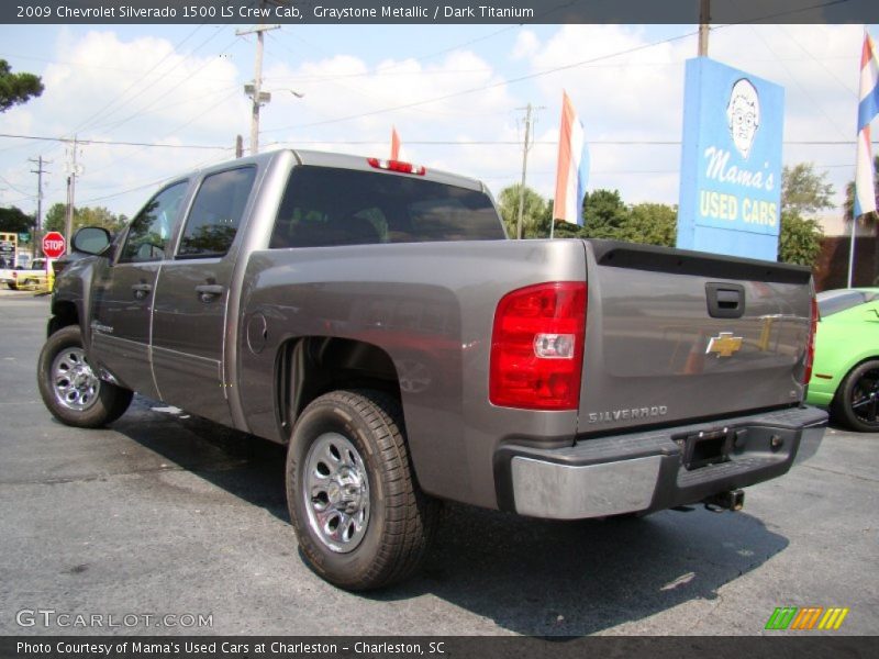 Graystone Metallic / Dark Titanium 2009 Chevrolet Silverado 1500 LS Crew Cab