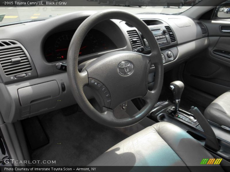 Black / Gray 2005 Toyota Camry LE