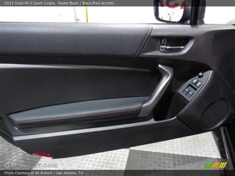 Raven Black / Black/Red Accents 2013 Scion FR-S Sport Coupe