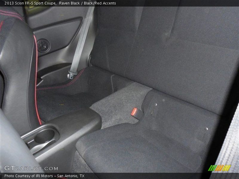 Raven Black / Black/Red Accents 2013 Scion FR-S Sport Coupe