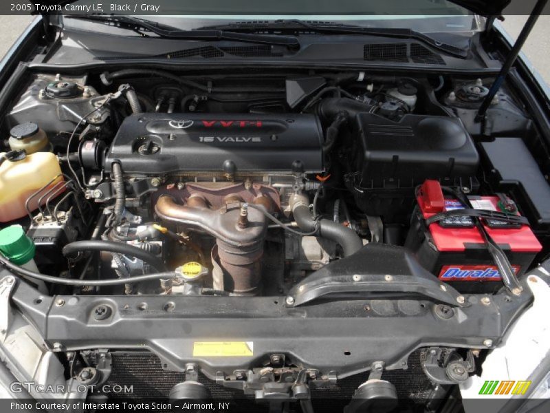 Black / Gray 2005 Toyota Camry LE