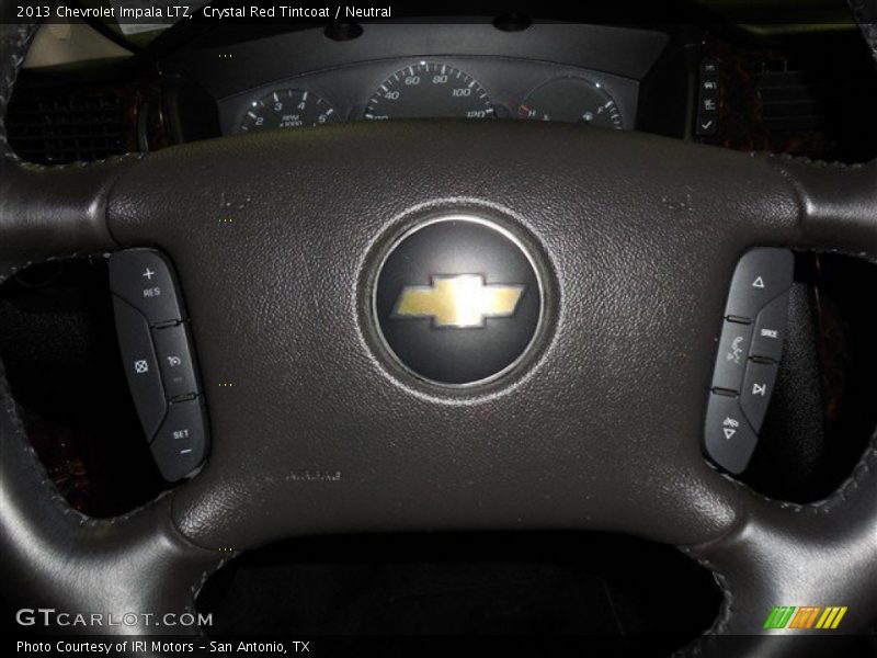 Crystal Red Tintcoat / Neutral 2013 Chevrolet Impala LTZ