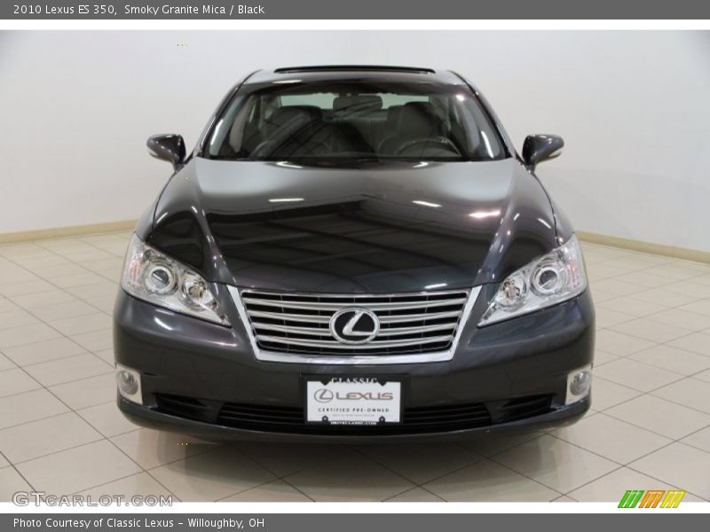 Smoky Granite Mica / Black 2010 Lexus ES 350