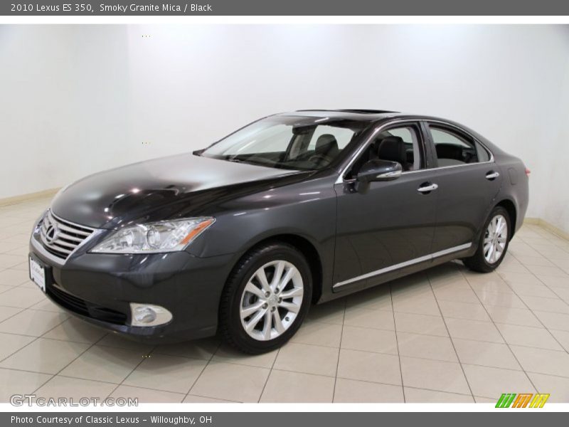 Smoky Granite Mica / Black 2010 Lexus ES 350