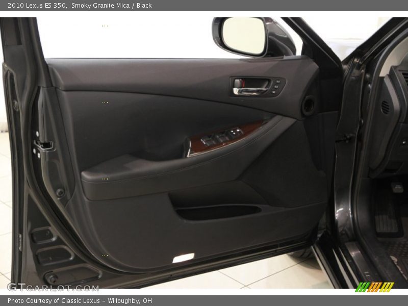 Smoky Granite Mica / Black 2010 Lexus ES 350