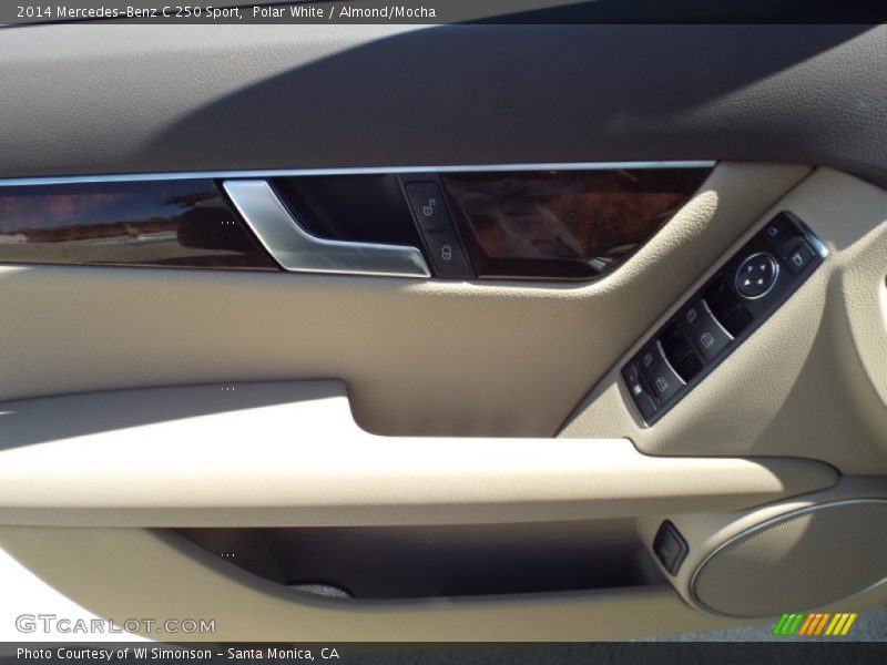 Polar White / Almond/Mocha 2014 Mercedes-Benz C 250 Sport