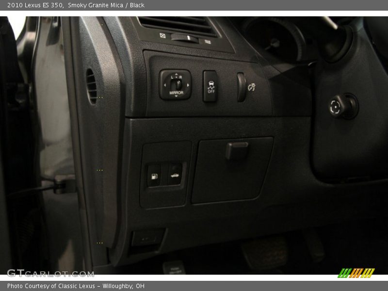 Smoky Granite Mica / Black 2010 Lexus ES 350
