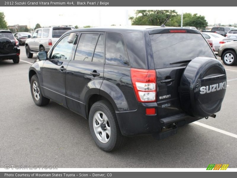  2012 Grand Vitara Premium 4x4 Black Pearl