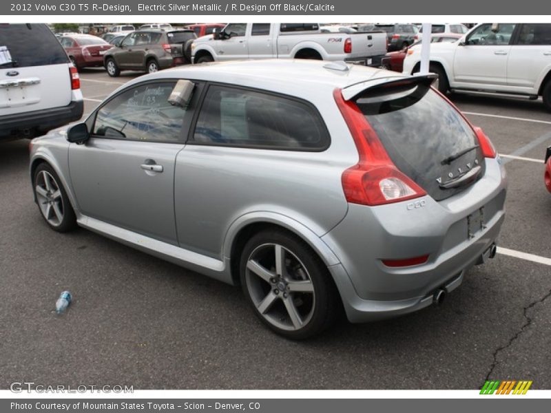 Electric Silver Metallic / R Design Off Black/Calcite 2012 Volvo C30 T5 R-Design