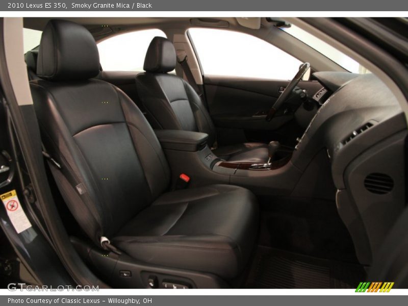 Smoky Granite Mica / Black 2010 Lexus ES 350