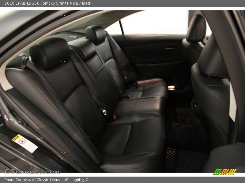 Smoky Granite Mica / Black 2010 Lexus ES 350