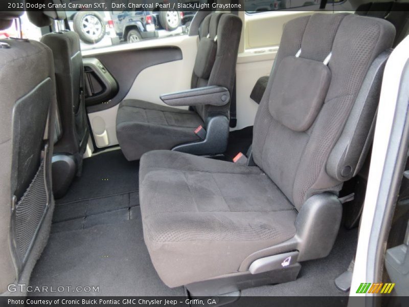 Dark Charcoal Pearl / Black/Light Graystone 2012 Dodge Grand Caravan SXT