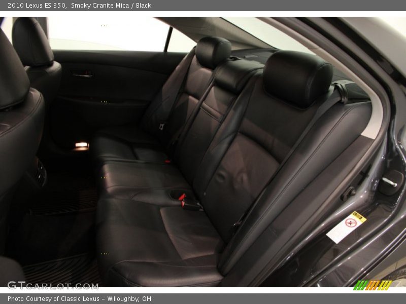 Smoky Granite Mica / Black 2010 Lexus ES 350