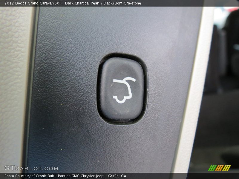 Dark Charcoal Pearl / Black/Light Graystone 2012 Dodge Grand Caravan SXT