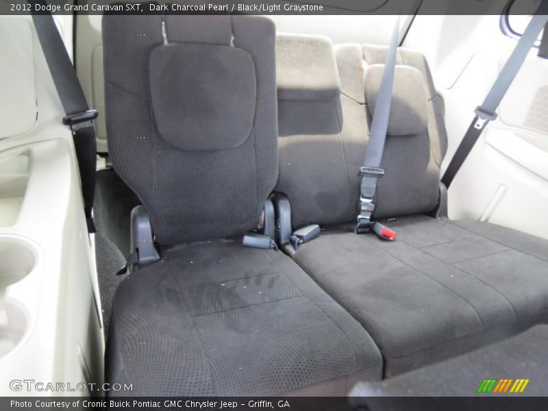 Dark Charcoal Pearl / Black/Light Graystone 2012 Dodge Grand Caravan SXT
