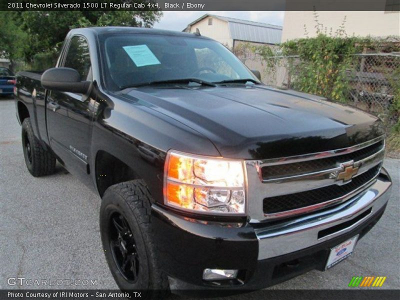 Black / Ebony 2011 Chevrolet Silverado 1500 LT Regular Cab 4x4