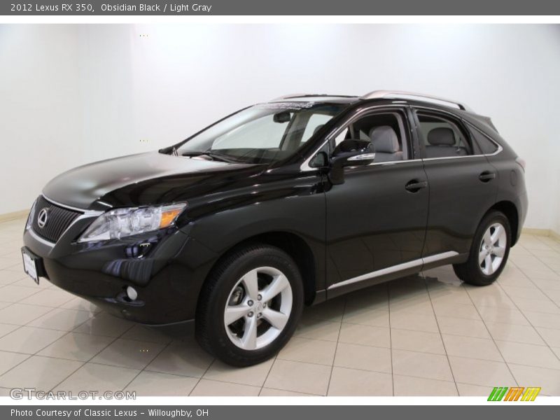 Front 3/4 View of 2012 RX 350