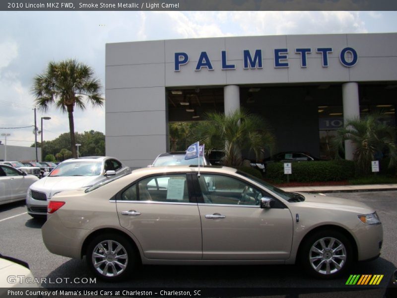 Smoke Stone Metallic / Light Camel 2010 Lincoln MKZ FWD