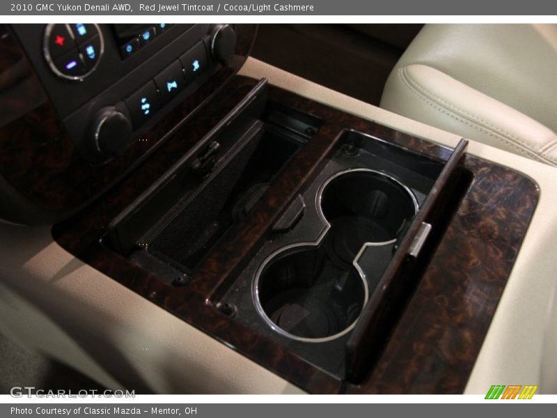 Red Jewel Tintcoat / Cocoa/Light Cashmere 2010 GMC Yukon Denali AWD