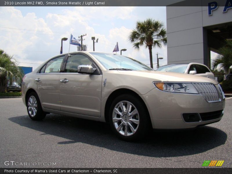 Smoke Stone Metallic / Light Camel 2010 Lincoln MKZ FWD