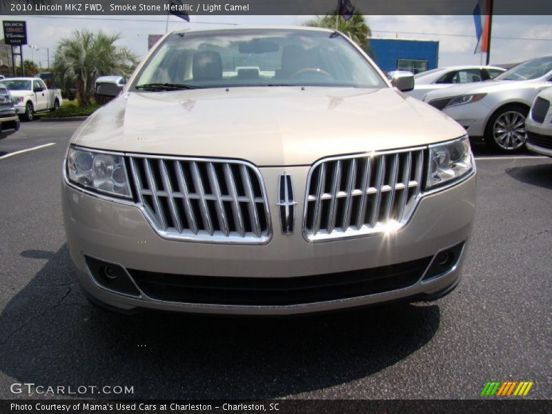 Smoke Stone Metallic / Light Camel 2010 Lincoln MKZ FWD