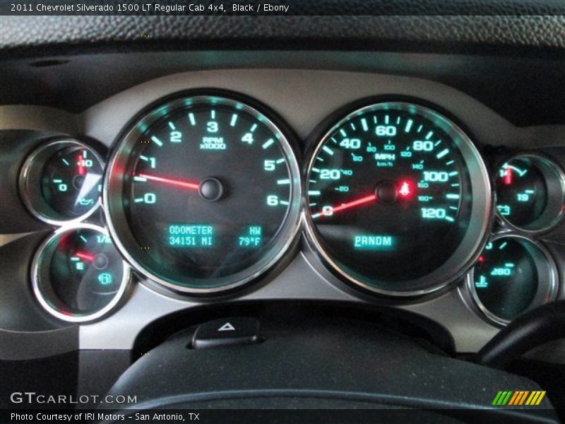 Black / Ebony 2011 Chevrolet Silverado 1500 LT Regular Cab 4x4