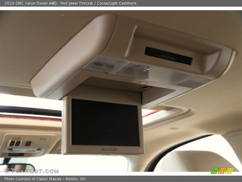 Red Jewel Tintcoat / Cocoa/Light Cashmere 2010 GMC Yukon Denali AWD