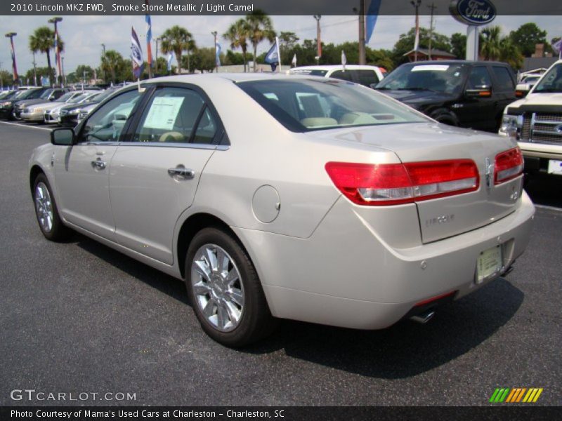 Smoke Stone Metallic / Light Camel 2010 Lincoln MKZ FWD