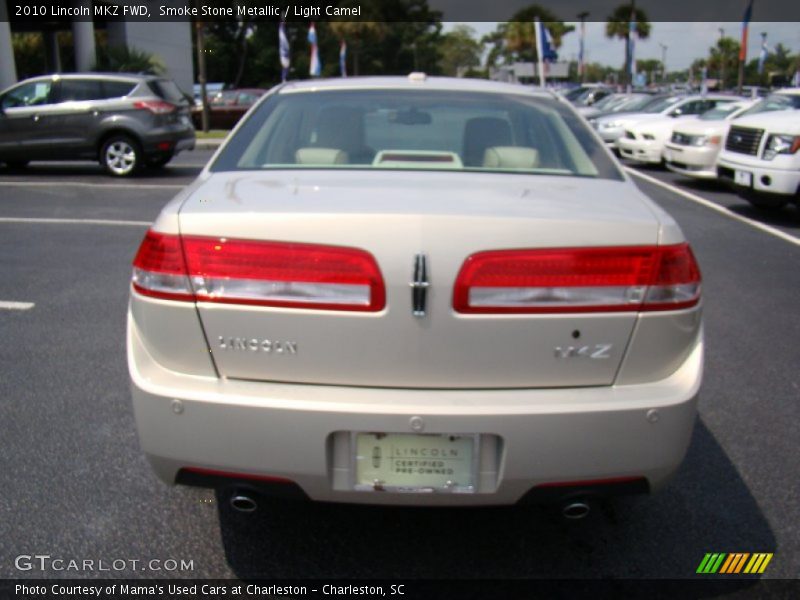Smoke Stone Metallic / Light Camel 2010 Lincoln MKZ FWD