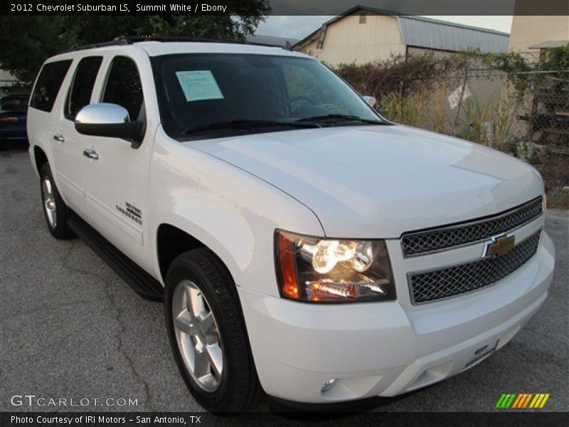 Front 3/4 View of 2012 Suburban LS