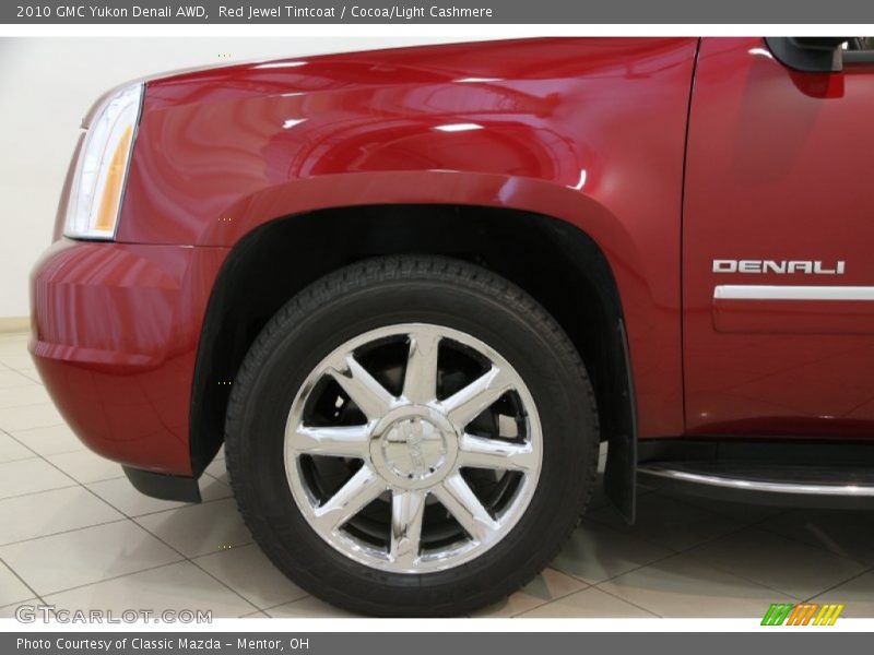 Red Jewel Tintcoat / Cocoa/Light Cashmere 2010 GMC Yukon Denali AWD