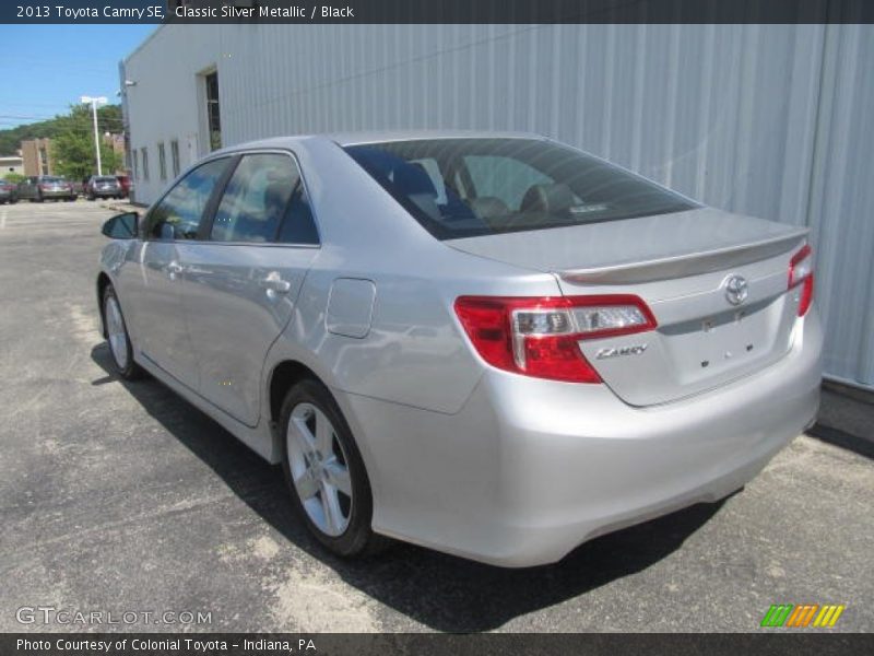 Classic Silver Metallic / Black 2013 Toyota Camry SE