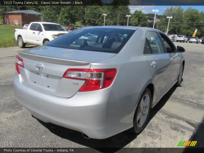 Classic Silver Metallic / Black 2013 Toyota Camry SE