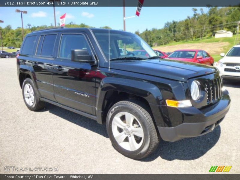 Black / Dark Slate Gray 2012 Jeep Patriot Sport 4x4