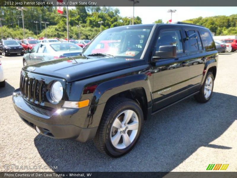 Black / Dark Slate Gray 2012 Jeep Patriot Sport 4x4